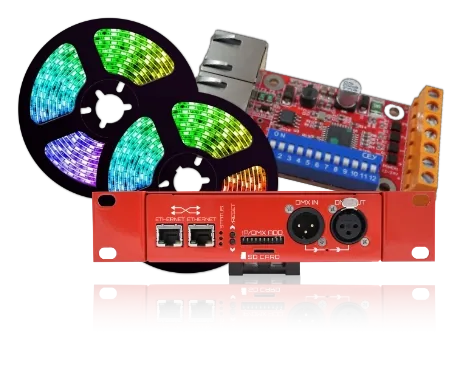 LED Strip Studio hardware — controllers and accessories