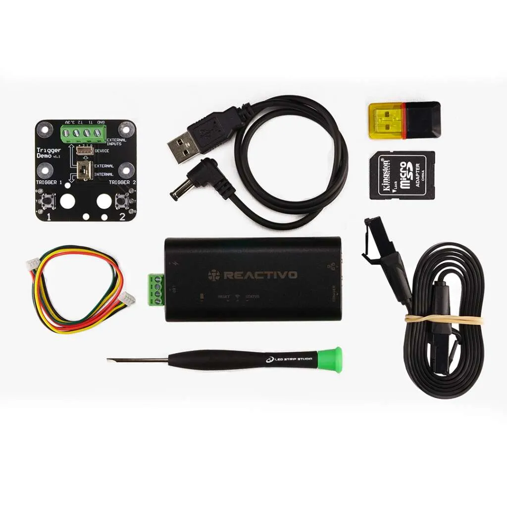 Reactivo 2 package contents