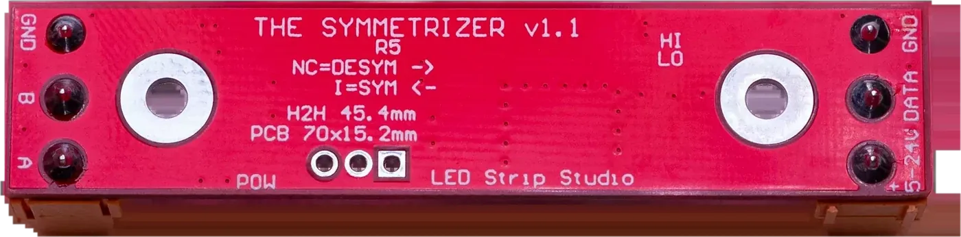 Back of The Symmetrizer board