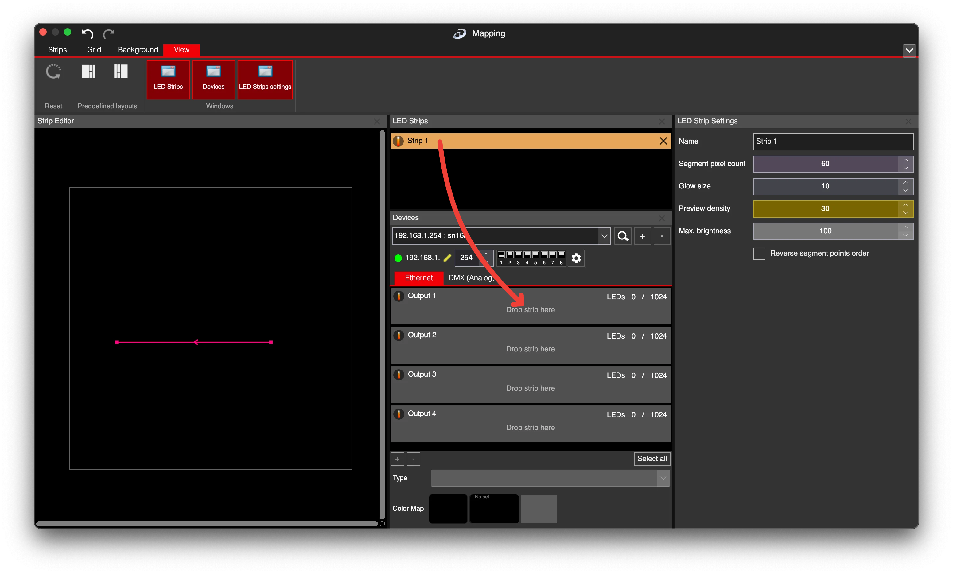 Home Tab Mapping