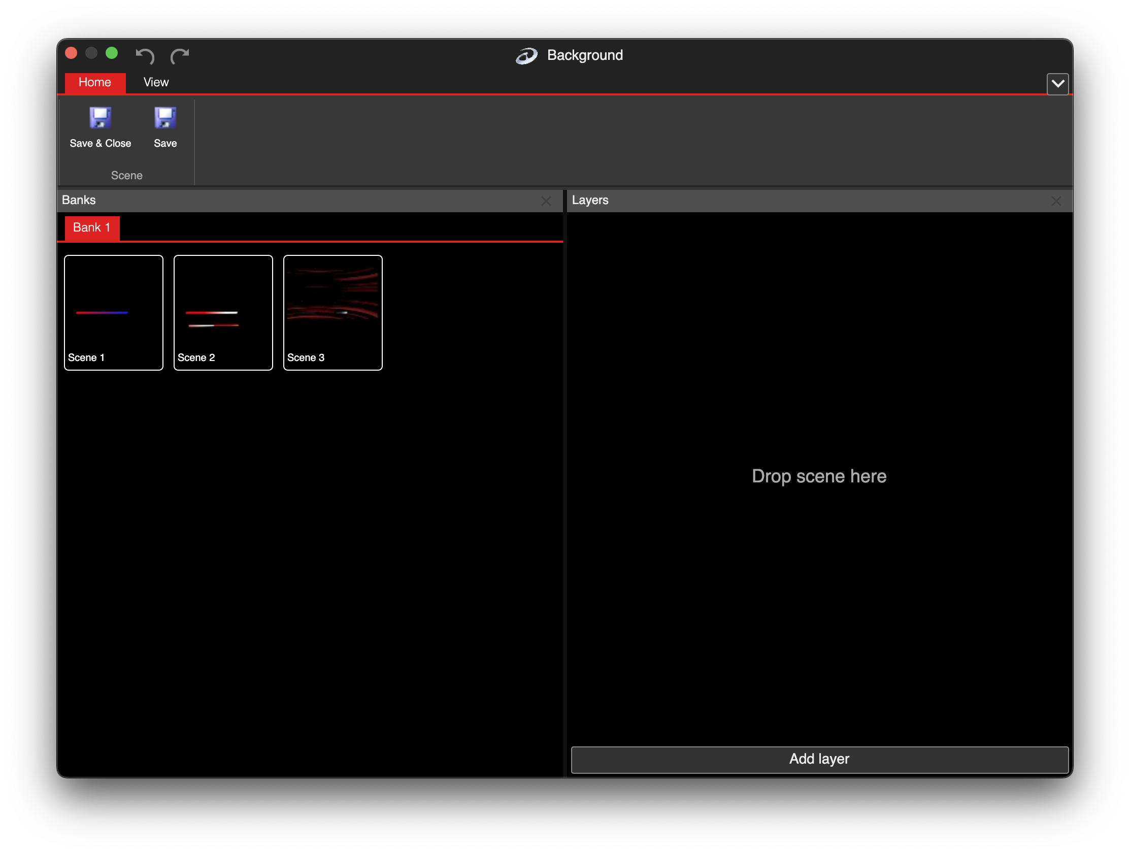 Layer settings in LSS4 showing position and transparency controls