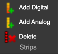 Add digital strip