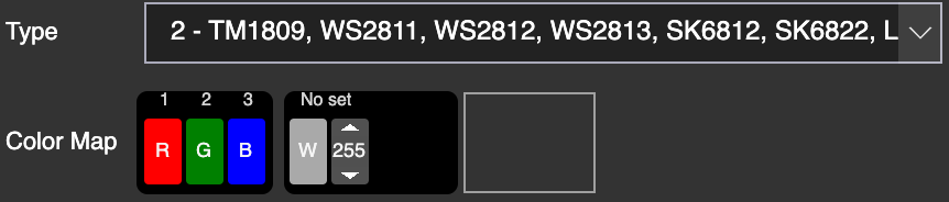 Output settings