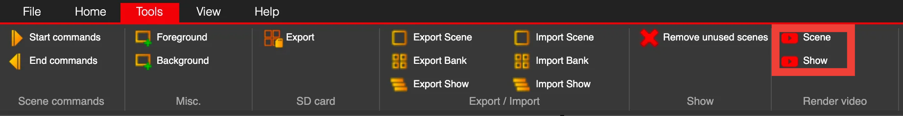 Home Tab Mapping