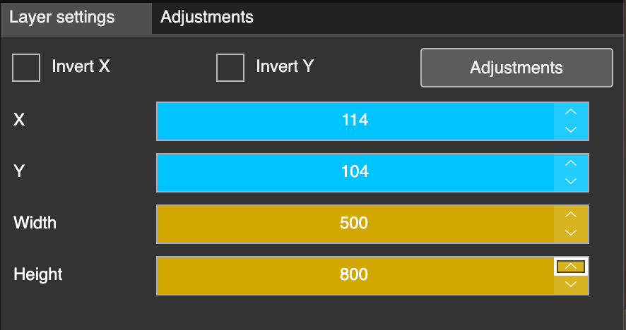 LSS4 screen grabber settings showing capture area configuration