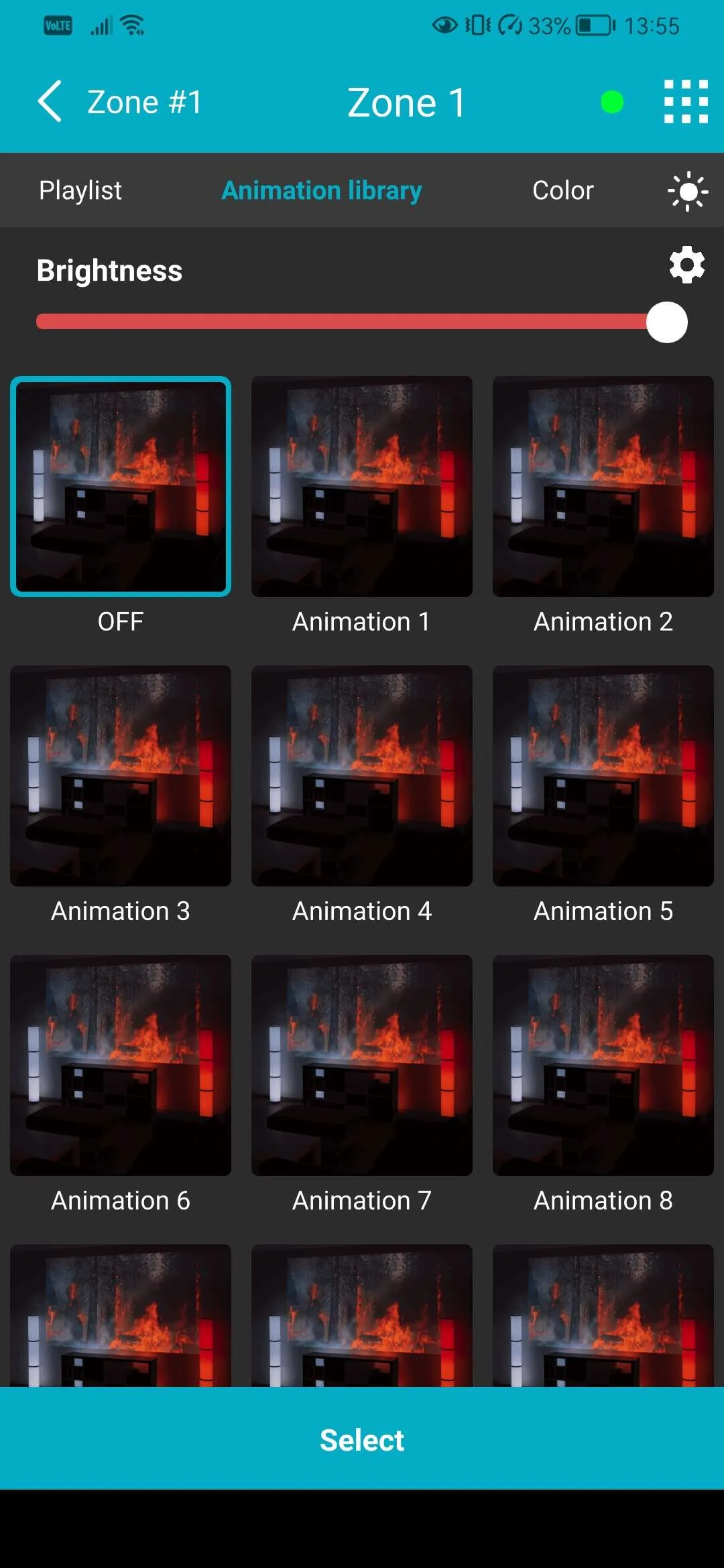 LSS Remote APP Zone Controls