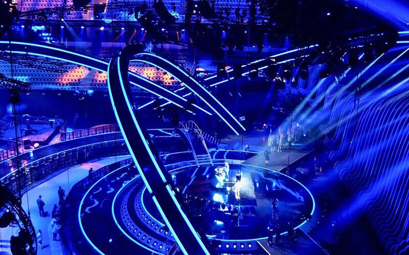LED Stage for Eurovision 2018
