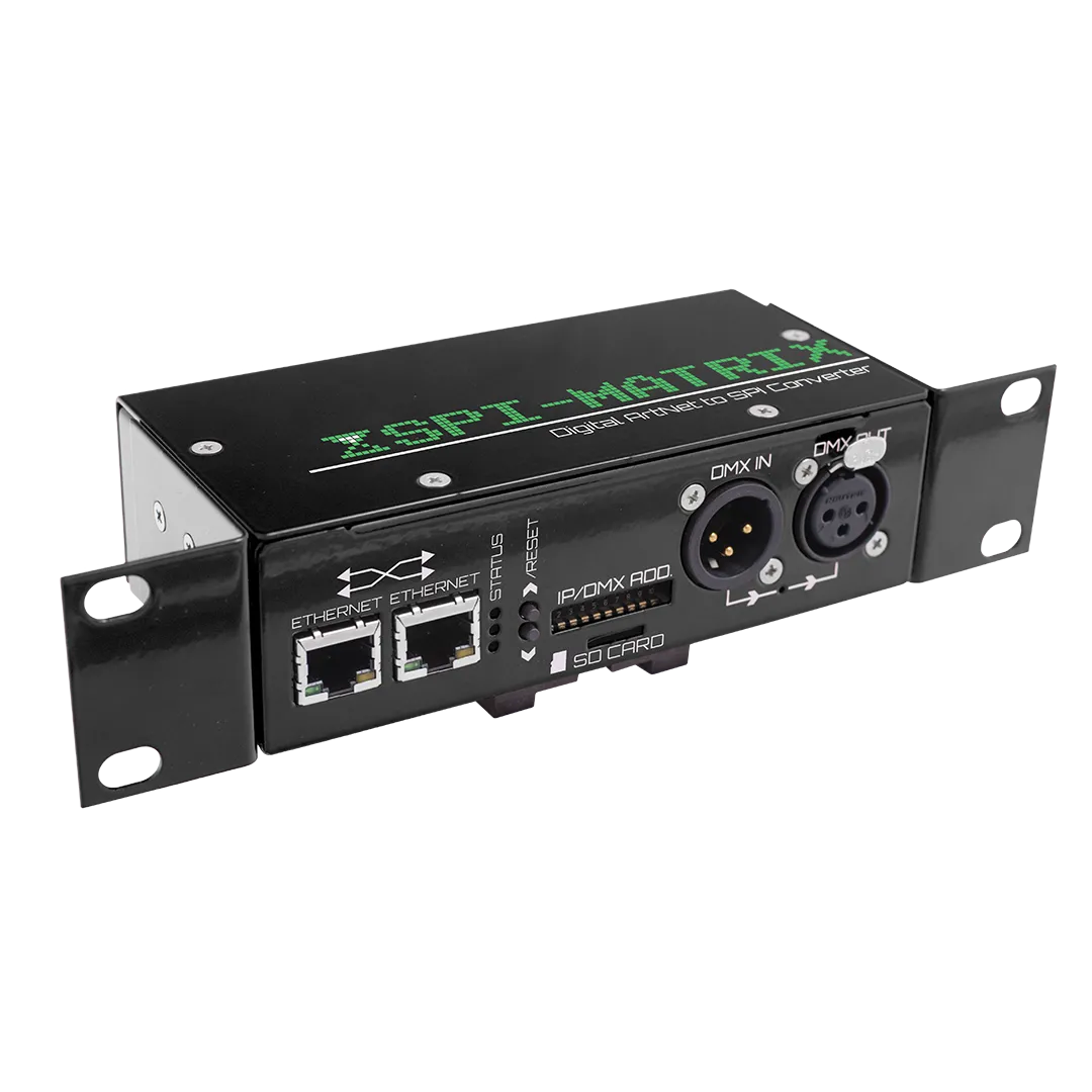 SPI Matrix LED Controller Artnet sAcn