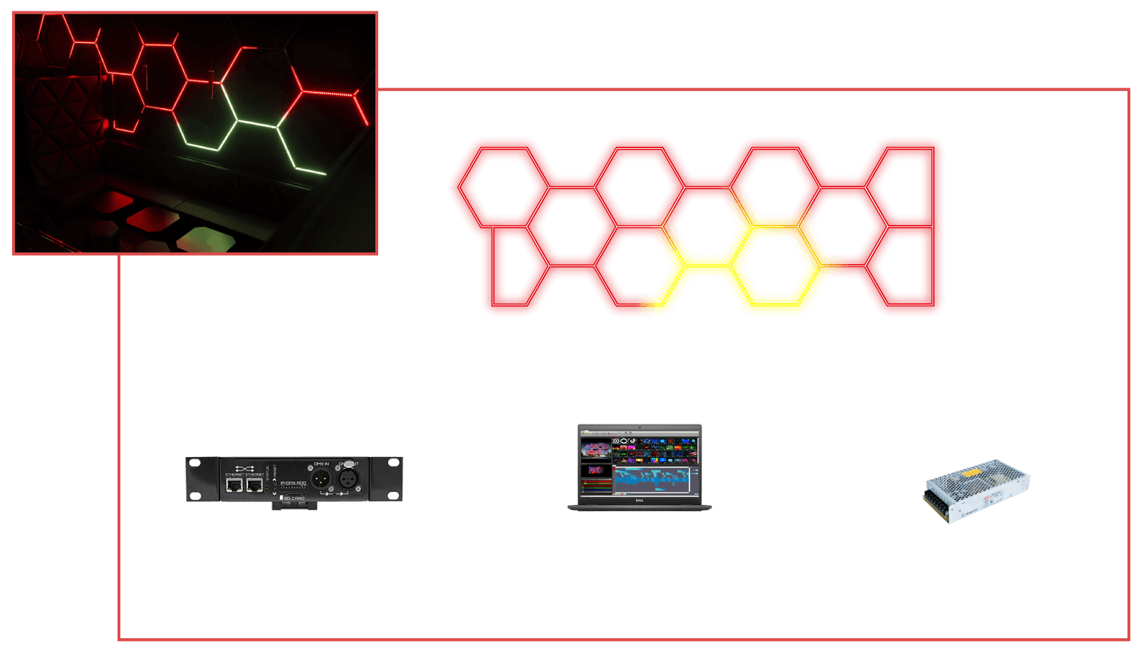 the club led installation connection scheme