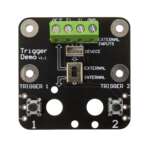 Trigger board with 2 buttons within Reactivo package
